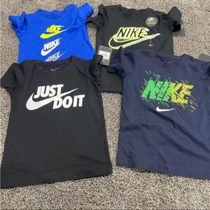 Boys Nike size 4 Tshirt bundle. NWT